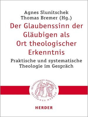 cover image of Der Glaubenssinn der Gläubigen als Ort theologischer Erkenntnis